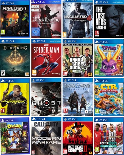 Giochi ps4 playstation - 4, ps5