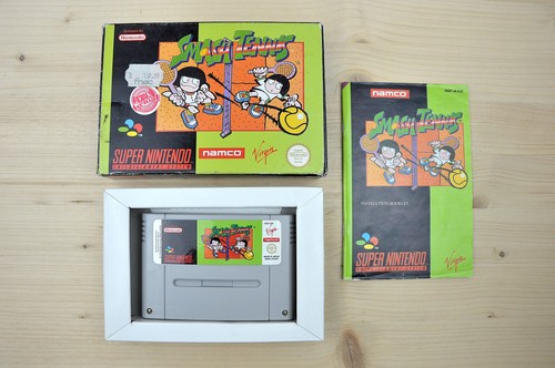 Snes smash tennis - -,