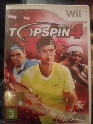 Top spin nintendo - spin, pal