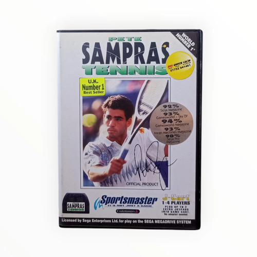 Pete sampras tennis sega - sampras, mega